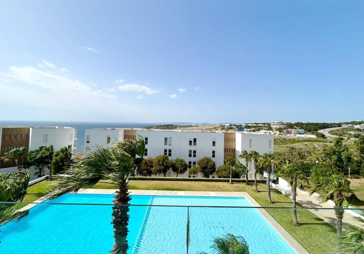 Ocean & Pool View Flat - 2 Bedrooms & Terrace Tanger